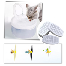 Load image into Gallery viewer, Fontana d&#39;acqua automatica per gatto con luce LED - Ozerty
