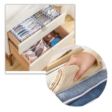 Carica l&#39;immagine nel visualizzatore di Gallery, Organizzatore di abiti guardaroba a mesh - Ozerty
