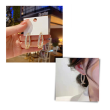 Carica l&#39;immagine nel visualizzatore di Gallery, Orecchini a croce in argento/oro - Ozerty
