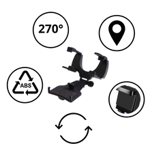 Carica l&#39;immagine nel visualizzatore di Gallery, Porta telefono per specchietto retrovisore per auto - Ozerty
