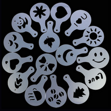 Load image into Gallery viewer, Stencil per caffè (16 pezzi) - Ozerty
