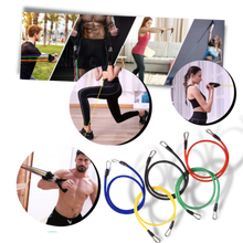 Load image into Gallery viewer, Set completo di fascette per esercizi di resistenza (11 pezzi)
