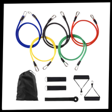 Load image into Gallery viewer, Set completo di fascette per esercizi di resistenza (11 pezzi) - Ozerty
