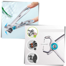 Load image into Gallery viewer, Tagliaunghie a mascella larga in acciaio inossidabile - Ozerty
