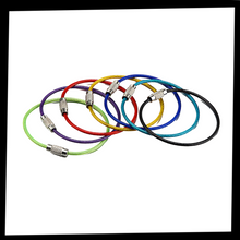 Carica l&#39;immagine nel visualizzatore di Gallery, Confezione di portachiavi in filo flessibile - Ozerty
