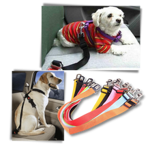 Load image into Gallery viewer, Cintura di sicurezza regolabile e durevole per cani per auto - Ozerty
