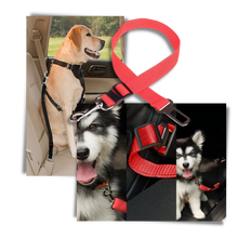 Load image into Gallery viewer, Cintura di sicurezza regolabile e durevole per cani per auto - Ozerty
