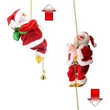 Load image into Gallery viewer, Decorazione Babbo Natale elettrico rampicante  - Ozerty
