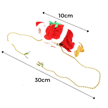 Load image into Gallery viewer, Decorazione Babbo Natale elettrico rampicante  - Ozerty
