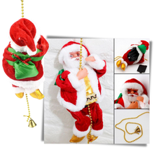 Load image into Gallery viewer, Decorazione Babbo Natale elettrico rampicante  - Ozerty
