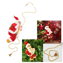Load image into Gallery viewer, Decorazione Babbo Natale elettrico rampicante  - Ozerty
