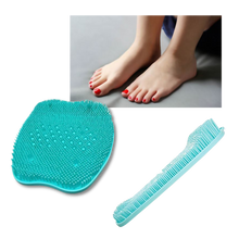 Carica l&#39;immagine nel visualizzatore di Gallery, Massaggiatore per piedi da doccia e tappetino detergente - Ozerty
