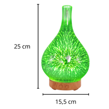 Load image into Gallery viewer, Diffusore di olio essenziale con vaso a forma di fuochi d&#39;artificio - Ozerty
