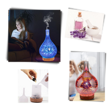 Load image into Gallery viewer, Diffusore di olio essenziale con vaso a forma di fuochi d&#39;artificio - Ozerty
