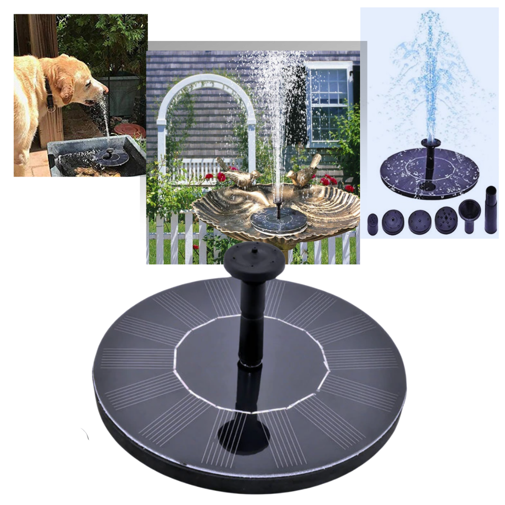 Fontana solare galleggiante - Ozerty