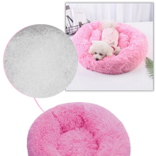 Load image into Gallery viewer, Soffice letto peluche a ciambella per animali - Ozerty
