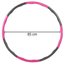 Carica l&#39;immagine nel visualizzatore di Gallery, Hula hoop fitness imbottito regolabile
