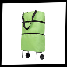 Load image into Gallery viewer, Trolley pieghevole borsa della spesa 30L - Ozerty
