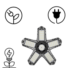 Carica l&#39;immagine nel visualizzatore di Gallery, Luce del garage con 5 pannelli pieghevoli - Ozerty
