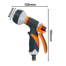 Load image into Gallery viewer, Pistola a spruzzo per tubo da giardino con 8 modalità - Ozerty
