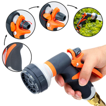 Load image into Gallery viewer, Pistola a spruzzo per tubo da giardino con 8 modalità - Ozerty
