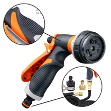 Load image into Gallery viewer, Pistola a spruzzo per tubo da giardino con 8 modalità - Ozerty

