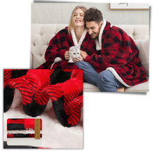 Load image into Gallery viewer, Felpa con cappuccio e coperta gigante - Ozerty
