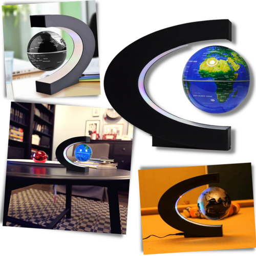 Globo magnetico a levitazione a LED - Ozerty