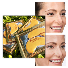 Carica l&#39;immagine nel visualizzatore di Gallery, Maschera per gli occhi al collagene d&#39;oro 24K (20 paia) - Ozerty
