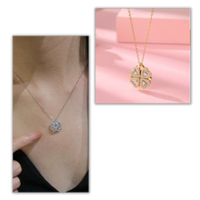 Load image into Gallery viewer, Collana a forma di cuore a quattro foglie - Ozerty
