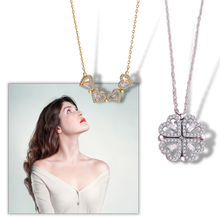 Load image into Gallery viewer, Collana a forma di cuore a quattro foglie - Ozerty
