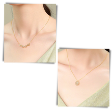 Load image into Gallery viewer, Collana a forma di cuore a quattro foglie
