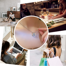 Load image into Gallery viewer, Collana a forma di cuore a quattro foglie - Ozerty
