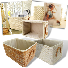 Load image into Gallery viewer, Cestino di vimini intrecciato a mano - Ozerty
