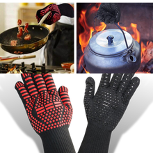 Carica l&#39;immagine nel visualizzatore di Gallery, Guanti BBQ resistenti al calore (1 paio) - Ozerty
