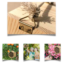 Load image into Gallery viewer, Casa delle api in legno esagonale - Ozerty
