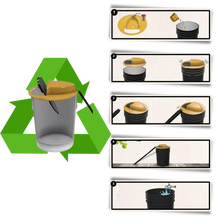 Carica l&#39;immagine nel visualizzatore di Gallery, Trappola per topi e ratti a secchiello
