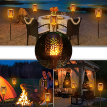 Load image into Gallery viewer, Torcia luminosa solare a LED con fiamma tremolante - Ozerty
