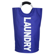 Load image into Gallery viewer, Borsa pieghevole di biancheria con manici
