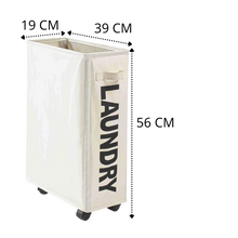 Load image into Gallery viewer, Cestino da bucato portatile con ruote - Ozerty
