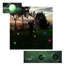 Load image into Gallery viewer, Confezione da 6 palline da golf luminose a LED
