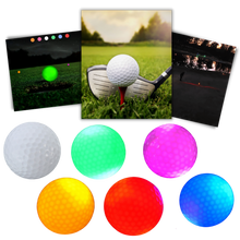 Load image into Gallery viewer, Confezione da 6 palline da golf luminose a LED - Ozerty

