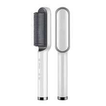 Carica l&#39;immagine nel visualizzatore di Gallery, Piastra per capelli elettrica a spazzola in ceramica - Ozerty

