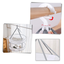 Load image into Gallery viewer, Stendibiancheria a rete per i vestiti
