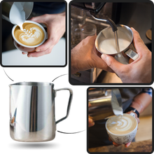 Load image into Gallery viewer, Caraffa per il latte in acciaio inox 100 ml - Ozerty
