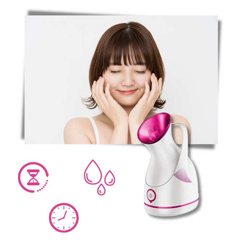 Umidificatore portatile per il viso e sauna - Ozerty