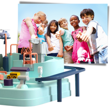 Load image into Gallery viewer, Giocattolo meccanico da pista per bambini
