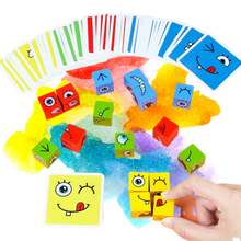 Load image into Gallery viewer, Gioco di emoji del cubo magico Montessori - Ozerty
