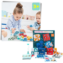 Load image into Gallery viewer, Gioco di emoji del cubo magico Montessori
