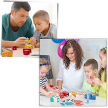 Load image into Gallery viewer, Gioco di emoji del cubo magico Montessori - Ozerty
